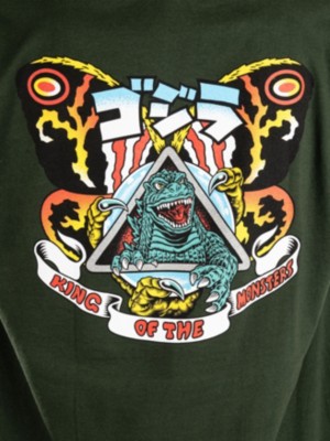 SANTA CRUZ GODZILLA NATAS MOTHRA Tシャツ L SANTA CRUZ x GODZILLA Natas Mothra Graphic T-Shirt – K MOMO
